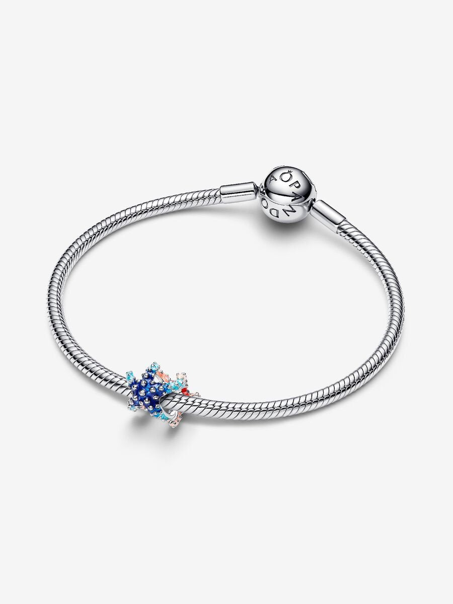 Colourful Starfish Mini Charm